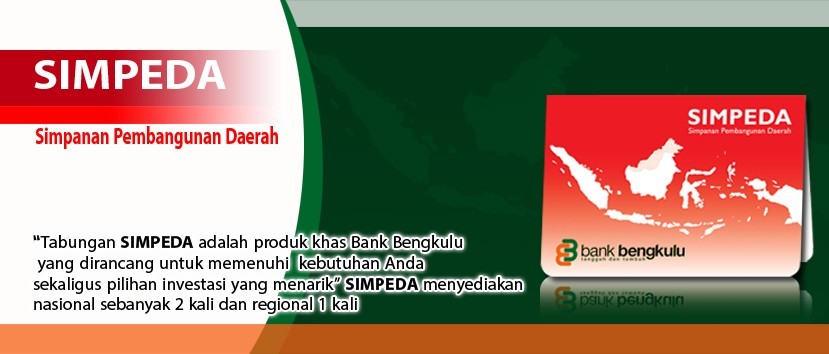 Tabungan Simpeda Bank Bengkulu
