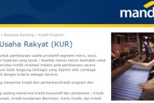kur bank mandiri