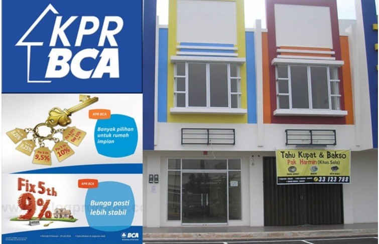 Kredit Ruko menggunakan KPR Bank BCA
