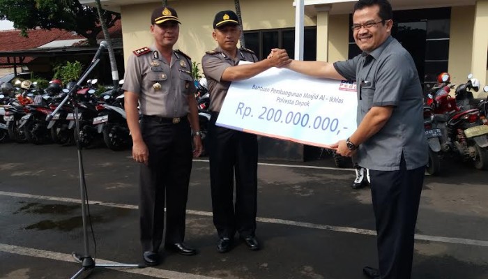 Bantuan CSR Bank BRI Depok