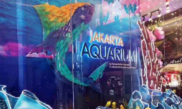 Jakarta Aquarium Raksasa di Neo Soho Mall