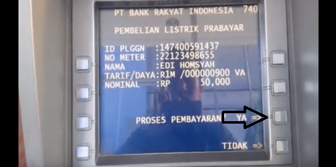 Konfirmasi Pembelian Token Listrik