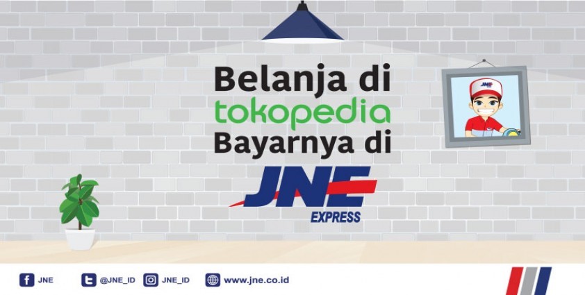 Belanja di Tokopedia Bayarnya di JNE